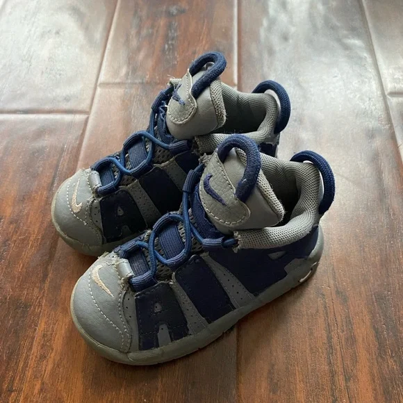 Nike air more tempo toddler basketball shoes high tops size 7 - Picture 2 of 7